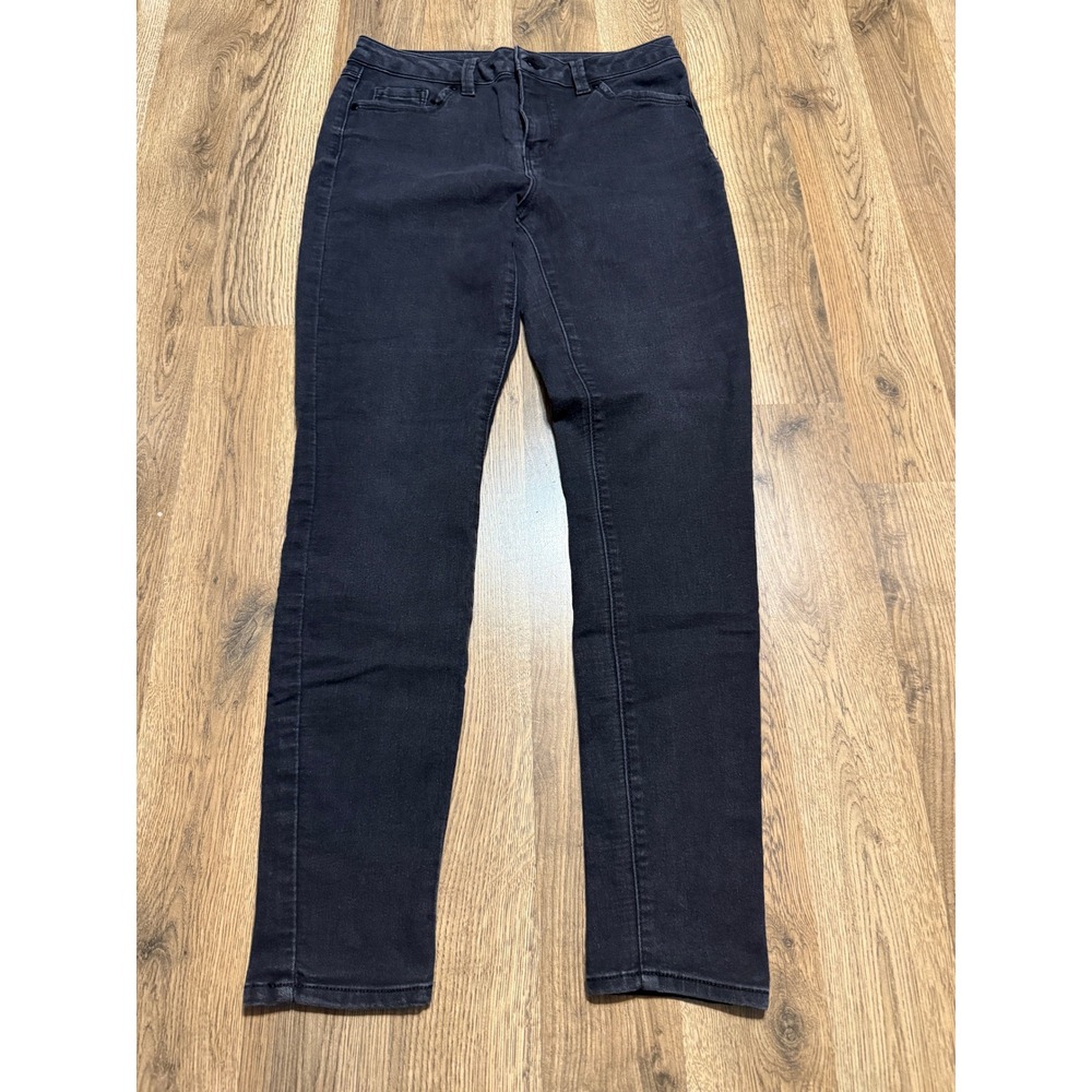d.jeans Jeans Women Size 8 Black Denim Skinny Jeans Stretch Mid Rise